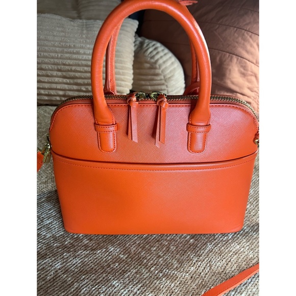 Zara Bags Zara Orange Purse Poshmark